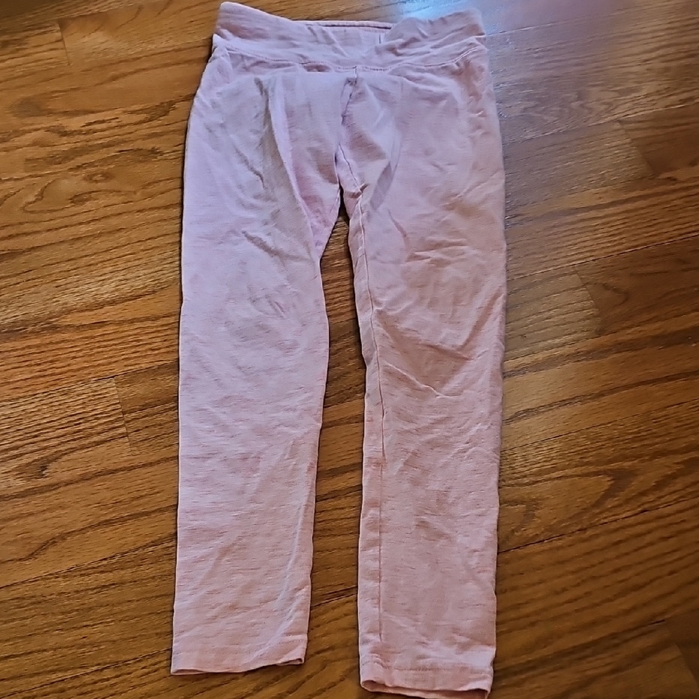 Justice Girls Light Pink Stretch Leggings